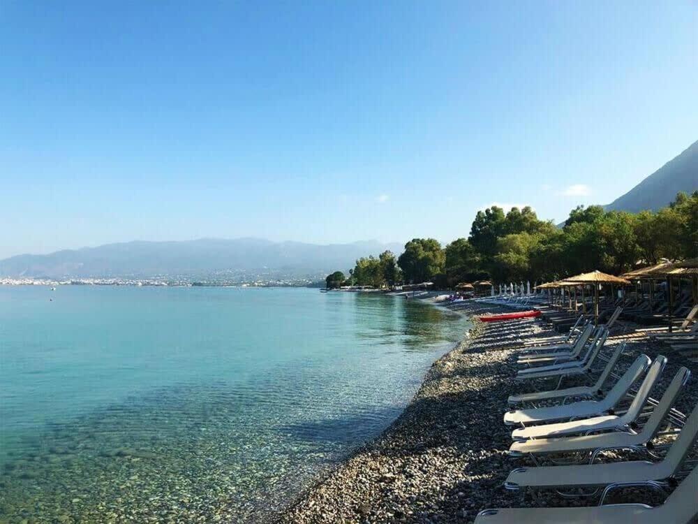 Seaview Terrace Haven-Perfect Location By The Sea Villa Kalamata Luaran gambar