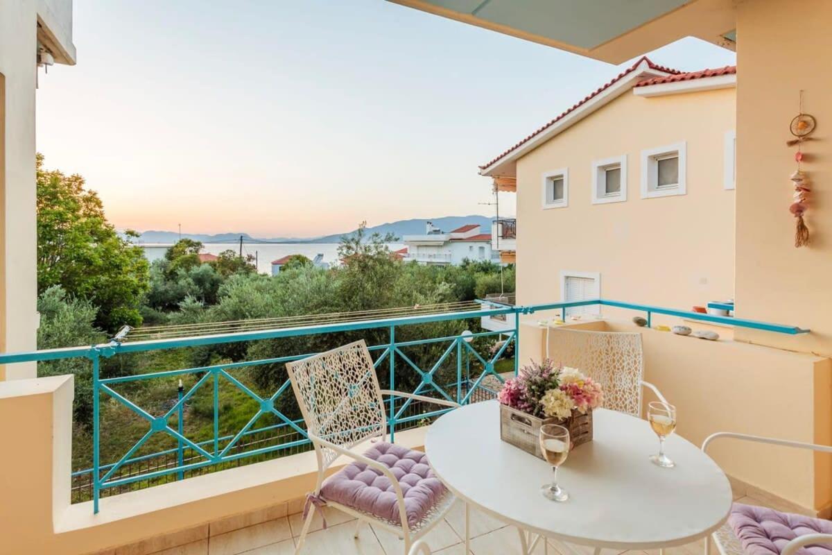 Seaview Terrace Haven-Perfect Location By The Sea Villa Kalamata Luaran gambar