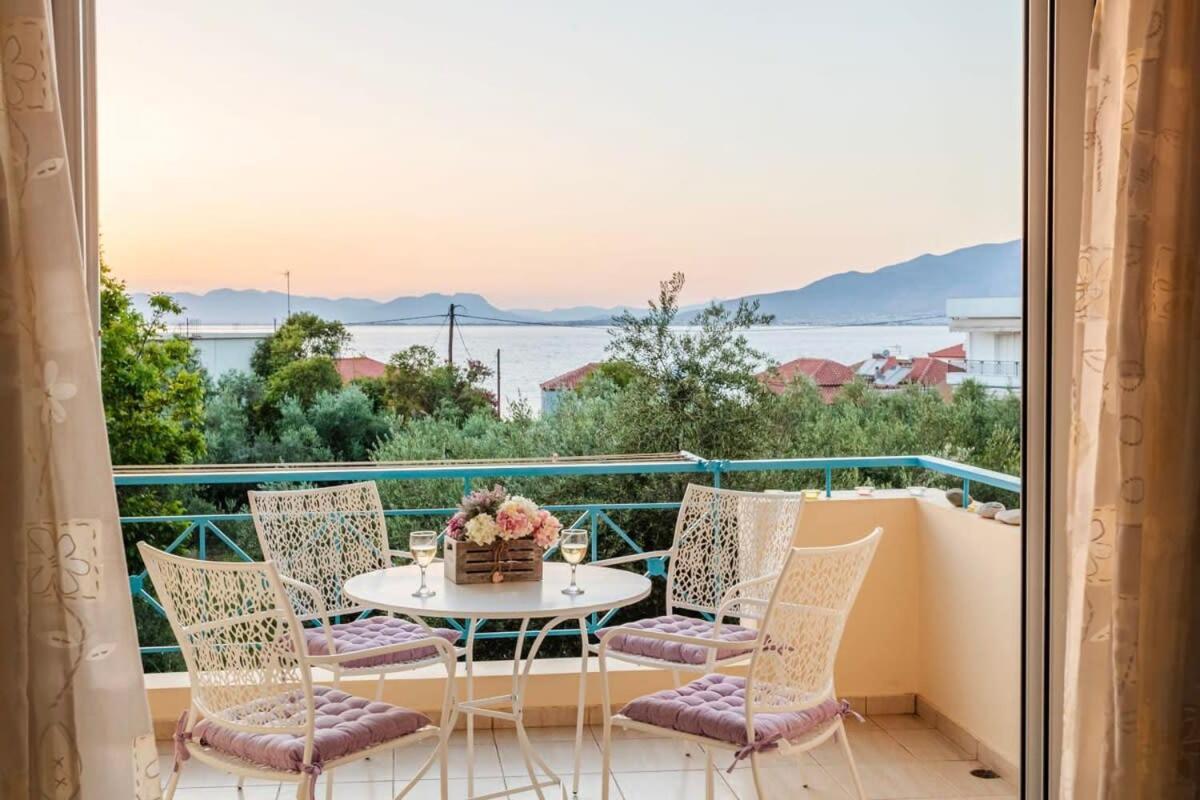 Seaview Terrace Haven-Perfect Location By The Sea Villa Kalamata Luaran gambar